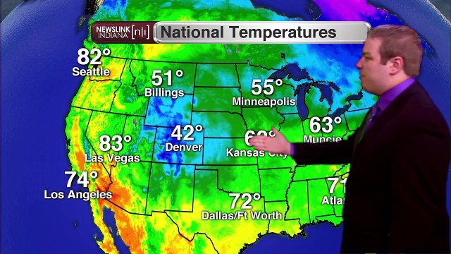 NewsLink Indiana Weather April 19, 2016 Michael Behrens