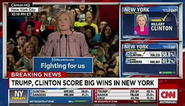Hillary Clinton- New York win is personal Election USA