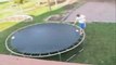 Montage des ressorts trampoline