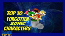 Top 10 Forgotten Sonic Characters