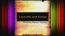 READ book  Lectures and Essays Full EBook