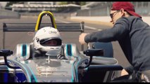 Leap Of Faith_ Damien Walters Backflip Over Speeding Formula E Car