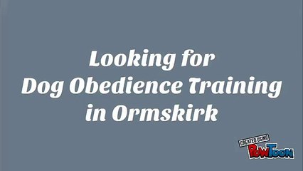 Dog Obedience Training in Ormskirk
