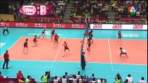 [ Unbelievable Shot ] THAILAND vs USA - 2015 FIVB Volleyball World Grand Prix
