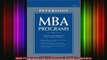 READ book  MBA Programs 2007 Petersons MBA Programs Full EBook