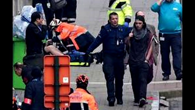 Brussels Hoax. We See False Flag de Bruxelles : The Running Man