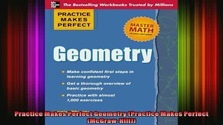 READ FREE FULL EBOOK DOWNLOAD  Practice Makes Perfect Geometry Practice Makes Perfect McGrawHill Full EBook