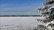 Lake Chestermere, Alberta, Canada. Travel Sightseeing (加拿大亚省，旅游 观光)