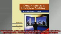 Free PDF Downlaod  Data Analysis and Decision Making with Microsoft Excel Includes Microsoft Office Excel  DOWNLOAD ONLINE