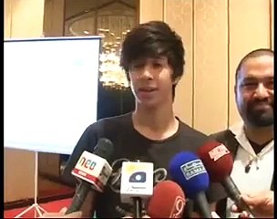 Wasim Akram Son Talk to media,said he want to hit six to his father