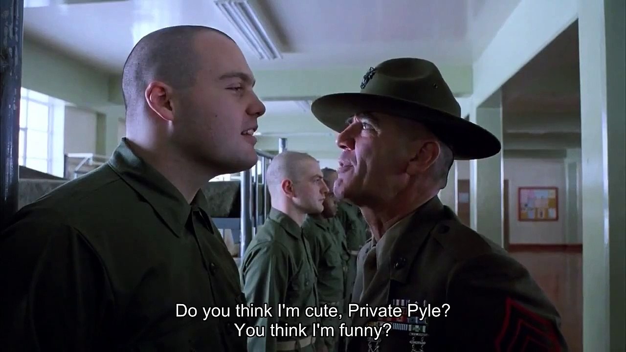 "Private Pyle" Full Metal Jacket video Dailymotion