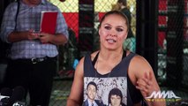 Ronda Rousey explains why she'll be happier for Holly Holm