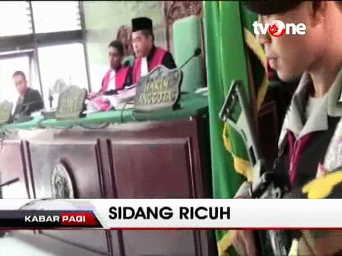 Sidang Ricuh, Keluarga Terdakwa dan Korban Nyaris Adu Jotos