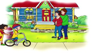 Caillou Can Ride a Two-Wheeler