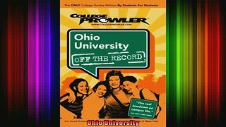 READ book  Ohio University Full EBook