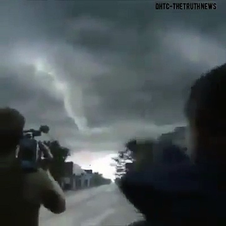 Tornado storm caught on tape