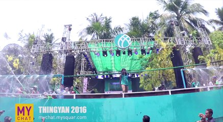 Thingyan 2016 - Yangon city, Myanmar - MyChat
