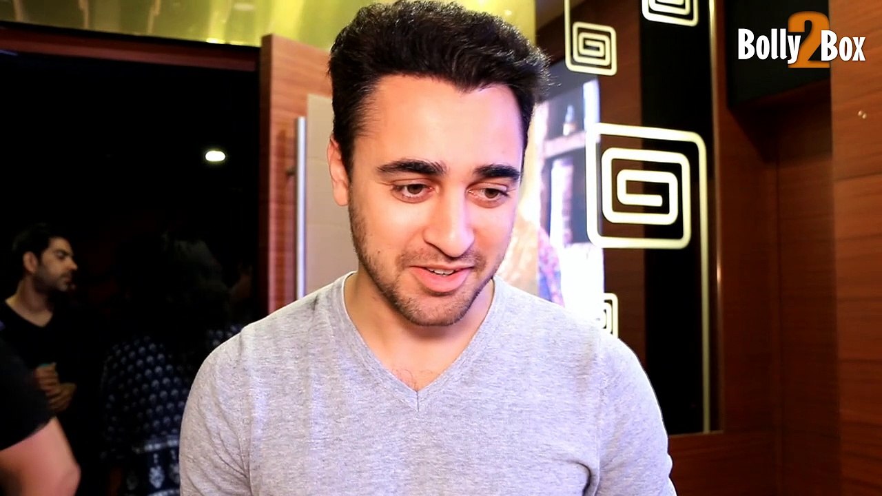 Imran Khan Spotted at LAAL RANG Movie Special Screening