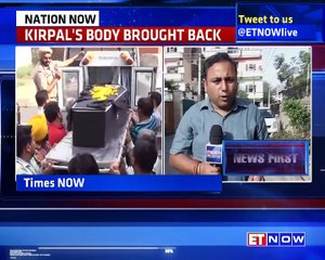 Kirpal Singh's Body Brought Back To India