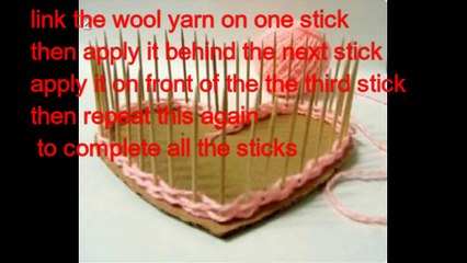 diy make gift box heart shapes