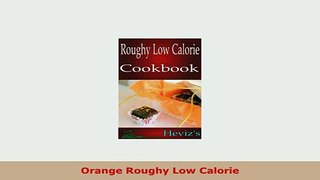 PDF  Orange Roughy Low Calorie Download Full Ebook