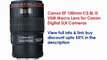 Canon EF 100mm f/2.8L IS USM Macro, Lens for Canon Digital SLR Cameras