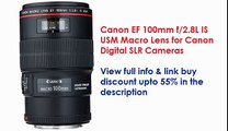 Canon EF 100mm f/2.8L IS USM Macro, Lens for Canon Digital SLR Cameras