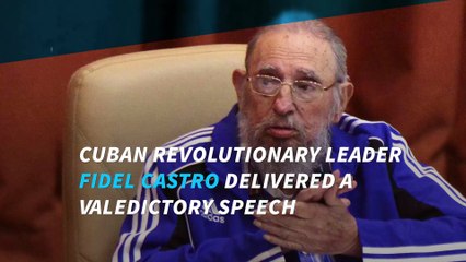 Fidel Castro Urges Cuba’s Communist Party to Fight On in Farewell Speech