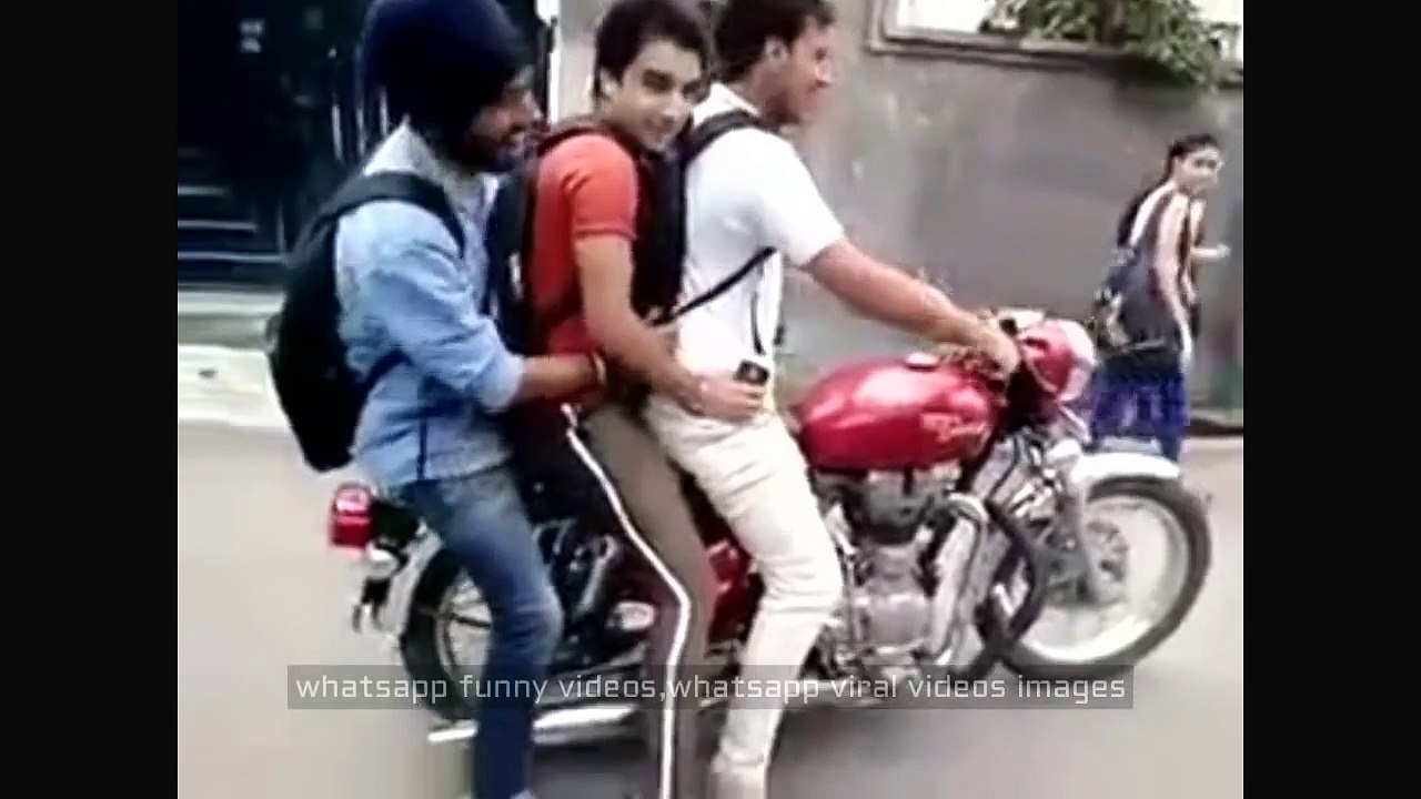 Whatsapp Funny Bike Stunt Videos 2016 _ whatsapp funny videos 2015 2016