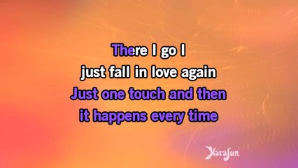Karaoke I Just Fall In Love Again - Anne Murray *