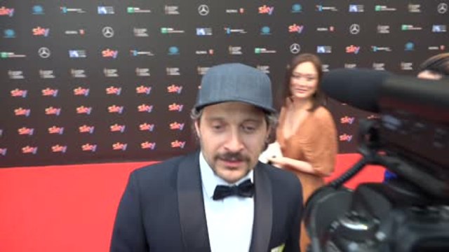 Claudio Santamaria emozionato per Lo chiamavano Jeeg Robot, David di Donatello