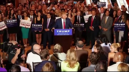 Trump: "We don't have much of a race anymore"