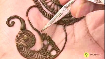 Popular PEACOCK STYLED MEHNDI DESIGN TUTORIAL