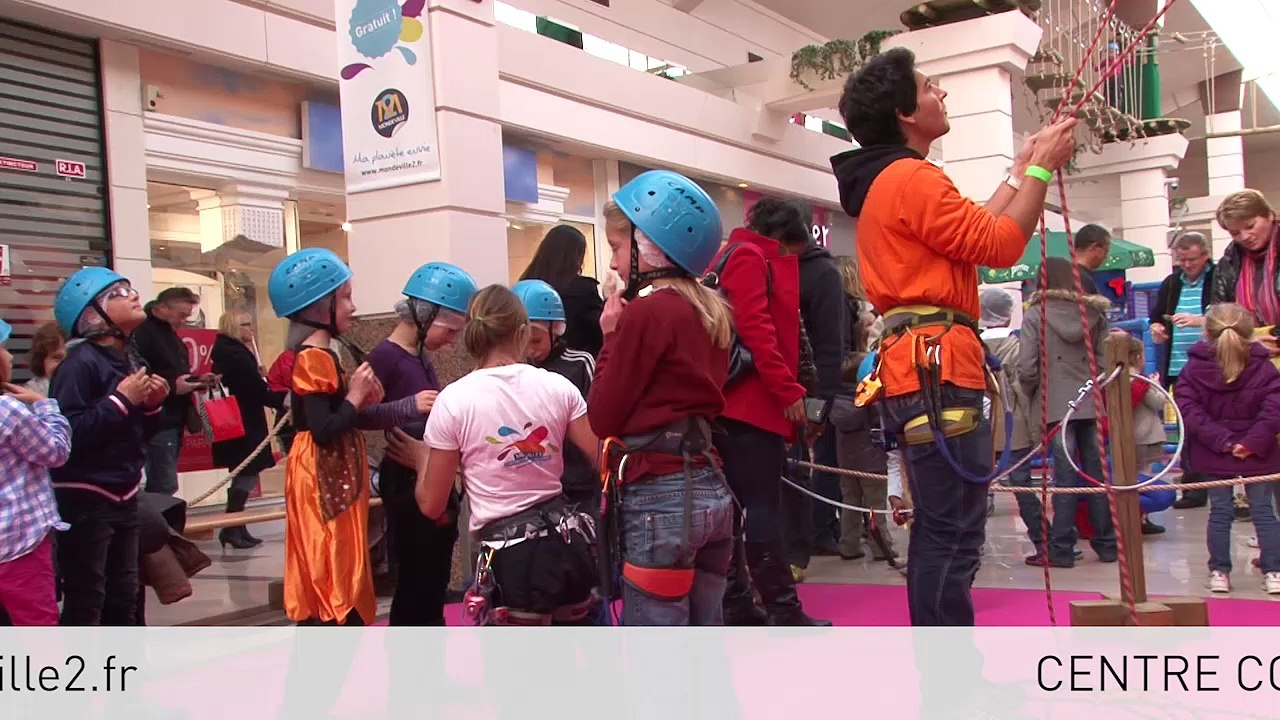 Parcours accrobranche Centre Commercial Mondeville 2