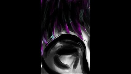 Sandman 2. Comic Twart, Brushes app drawn iPod pic.