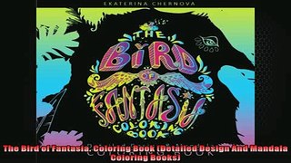 FREE DOWNLOAD  The Bird of Fantasia Coloring Book Detailed Design And Mandala Coloring Books  DOWNLOAD ONLINE