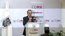 Conferencia de prensa de Miguel Ángel Mancera