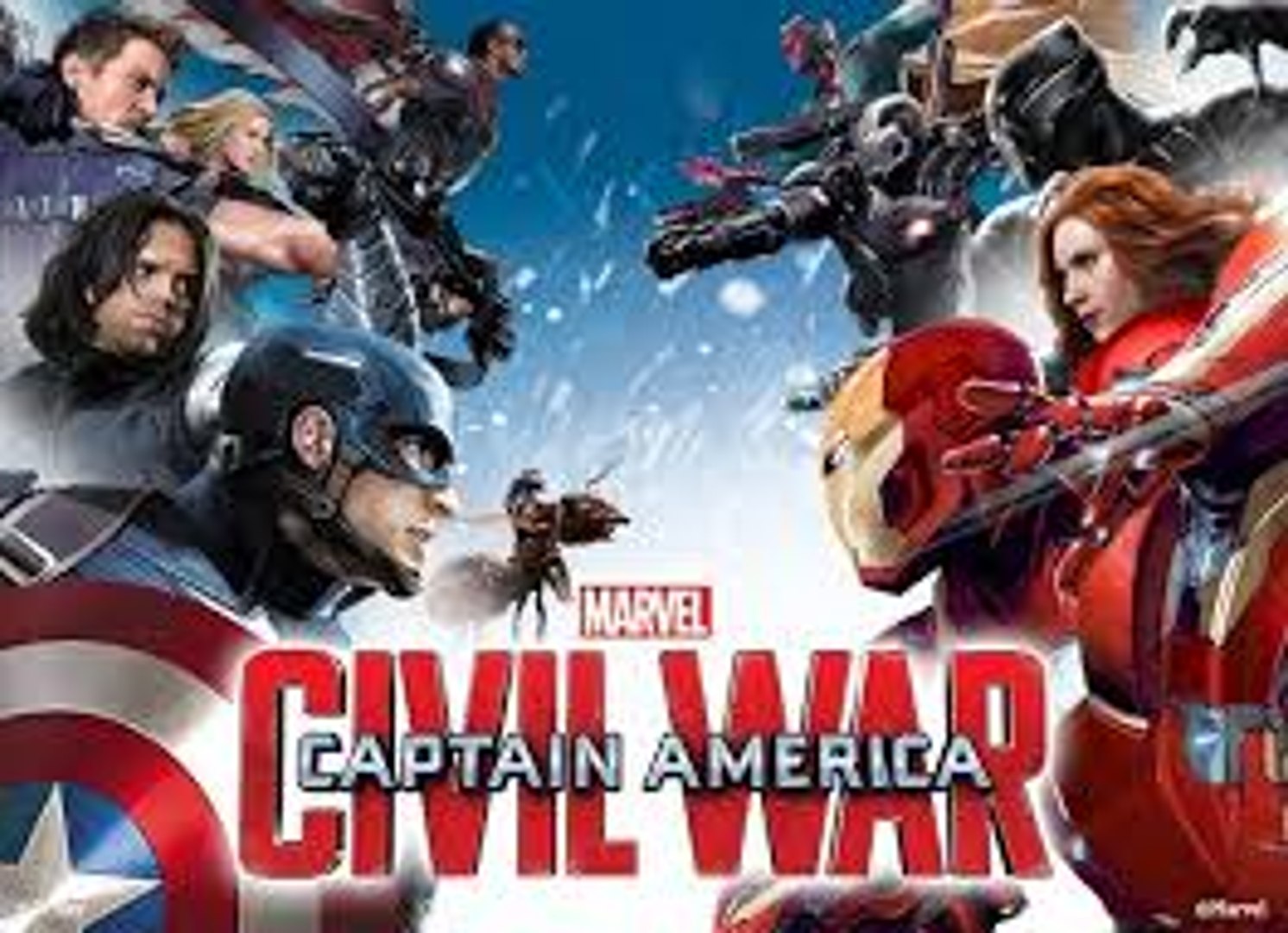 ⁣Captain America Civil War Full Movie Video Compiled 2016