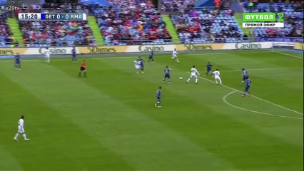 Cristiano Ronaldo Incredible Shot Hits The Post