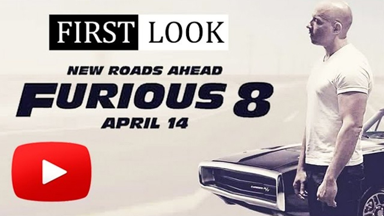 Furious 8 First Look | Vin Diesel Reveals Emotional Paul Walker Tribute Poster