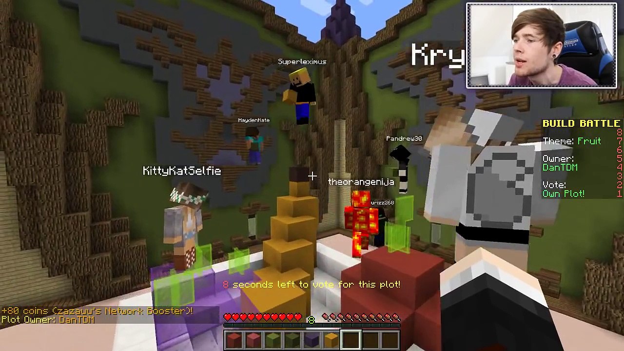 Minecraft EPIC TRASH CAN!! Build Battle Minigame