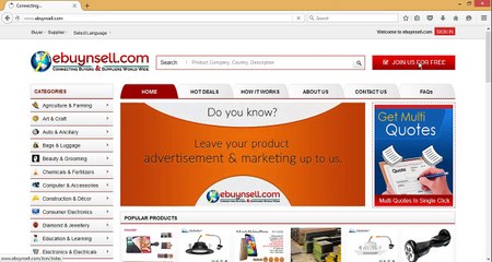 Get Registered as a Buyers to connect with Suppliers World Wide