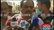 Raja Umar Khattab talks to media on Karachi firing incident