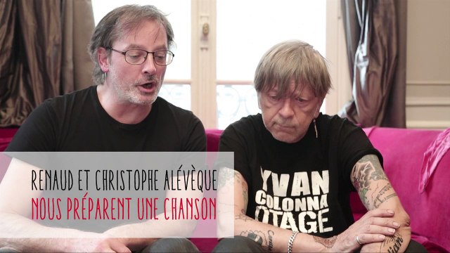Coulisses : Les Tontons Siffleurs / RENAUD et Christophe Alévèque travaillent une chanson pour la Fête de la Dette