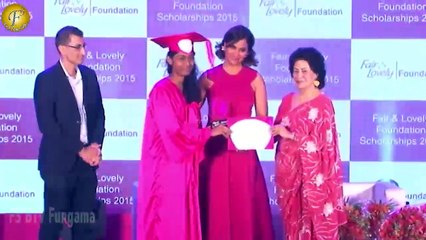 FAIR&LOVELY HOST SCHOLARSHIP TO GIRLS DISTRIBUTION CEREMONY WITH LARA DUTTA
