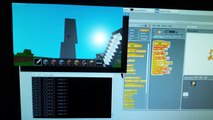 Basic Scratch to Minecraft Pi