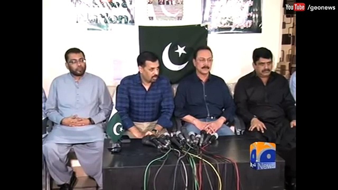 Anees Khan Advocate Joins Kamal's Band of MQM Dissidents - Geo News