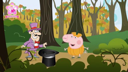 Peppa Pig en español Magic Costume Party #5 / Finger Family Nursery Rhymes Kids Songs