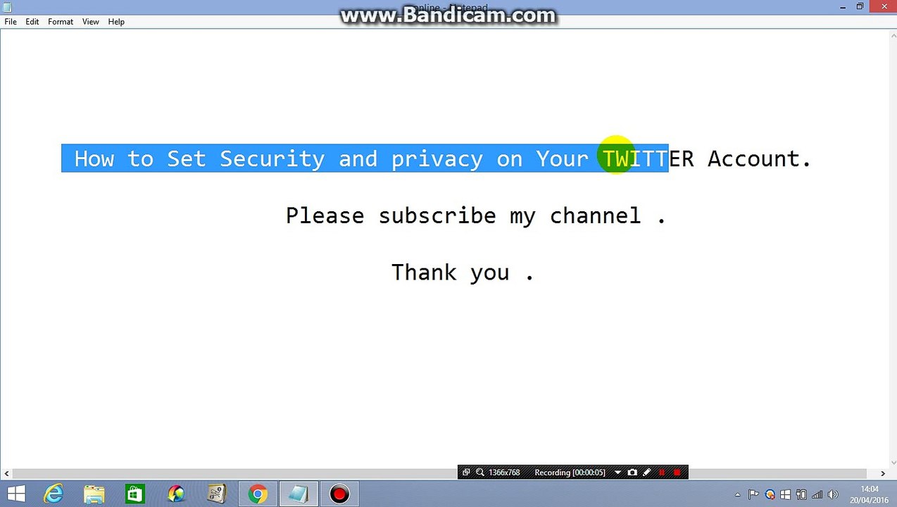 How to Set Security and privacy on Your TWITTER Account
