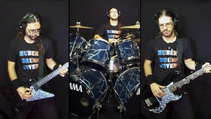 Satyricon - K.I.N.G. (Drums, Bass & Guitar cover) [HD]